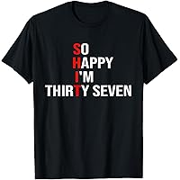 Amazon.com: SHIT So Happy I'm Thirty 30th Birthday 30 Year Old Age