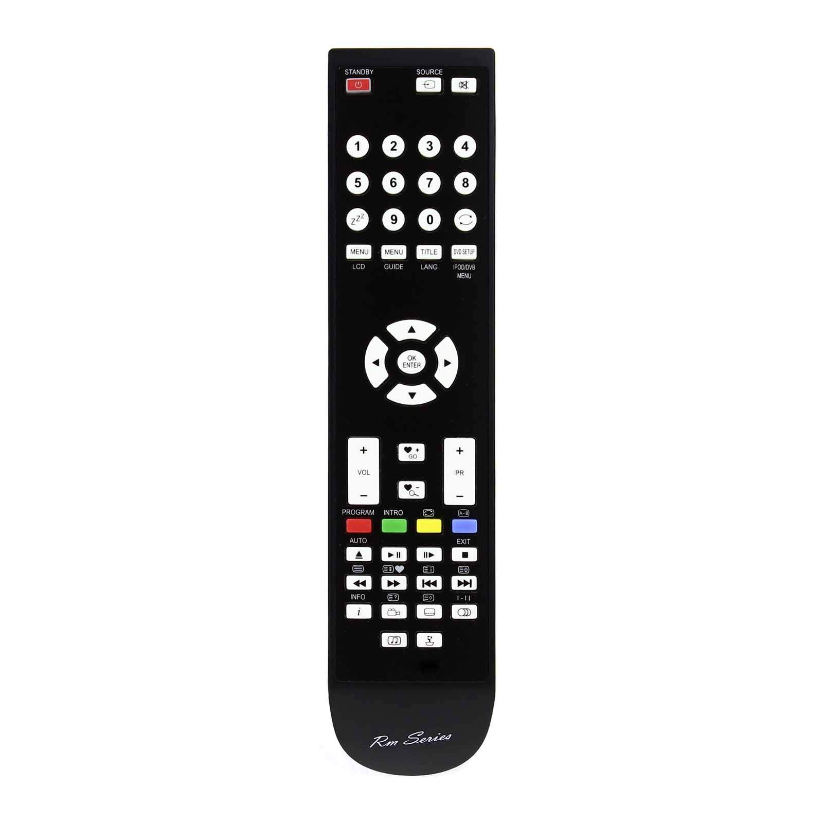 RM-SeriesReplacement Remote Control for KENMARK 22LVD01D