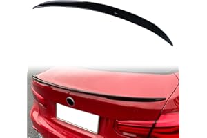 JOYOTO Painted Rear Trunk Spoiler Wing Fit for BMW F30 3 Series 330i 320i 328i 335i 340i 2012-2019 MP Style Rear Tail Lip Glossy Black
