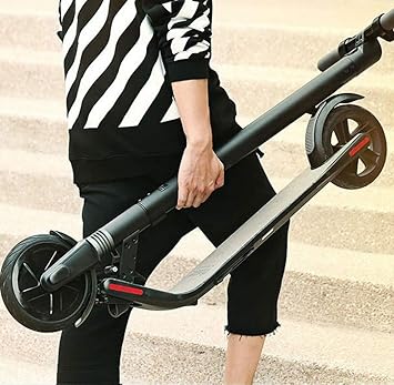 OhmBike Marktneuheit 2019! Bluetooth App E-Roller R8 LED Lichter LCD-Display, bis zu30km Reichweite, klappbarer Elektro-Rolle