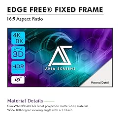 Akia Screens 100 inch Edge Free Fixed Frame