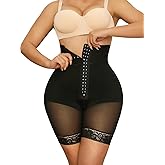 Rosemary Kiss Shapewear Shorts High Waist Compression Slimming Tummy Control Thigh Slimmers Butt Lifter Panties Body Shaper