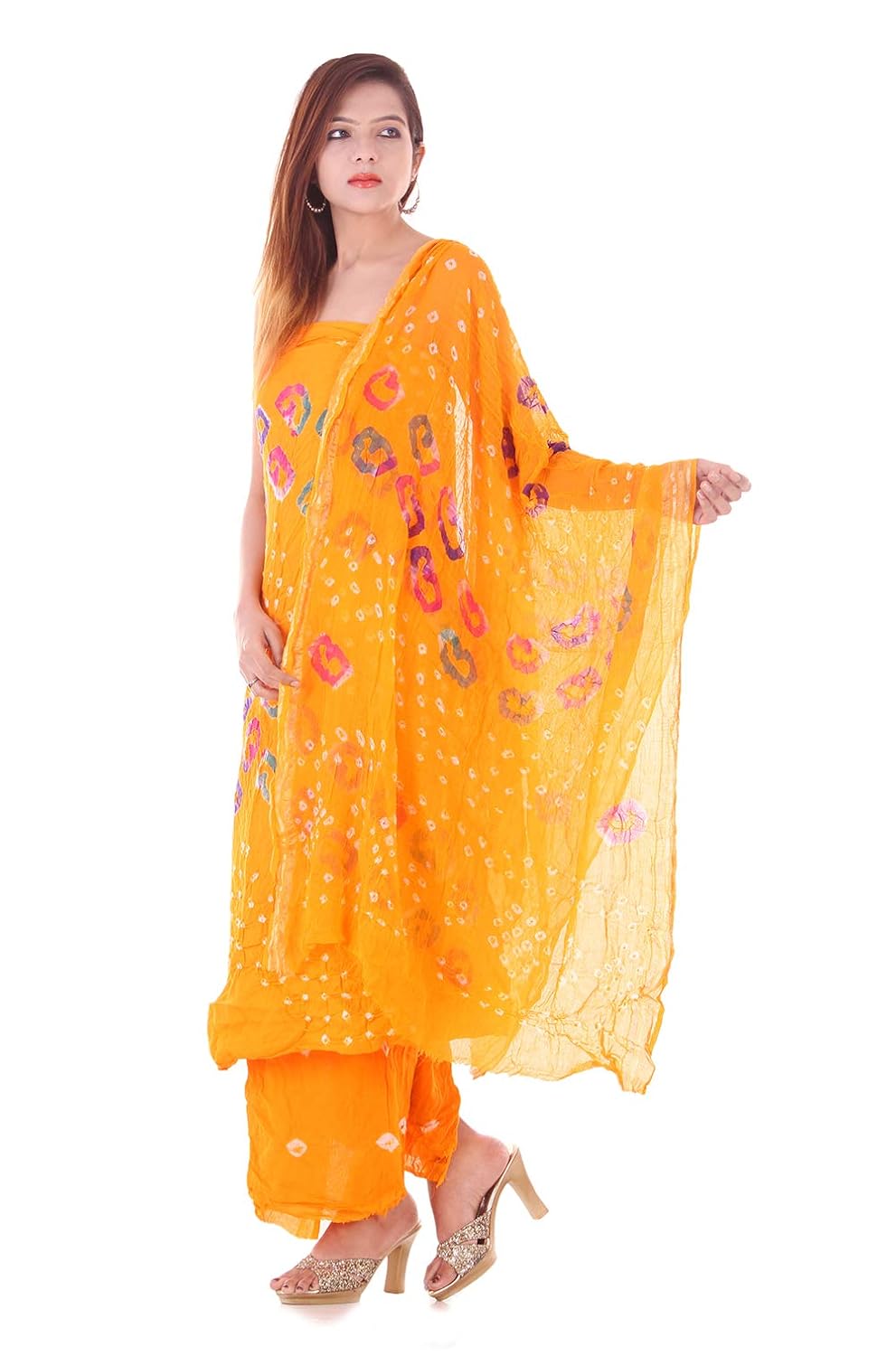 bandhani salwar suit