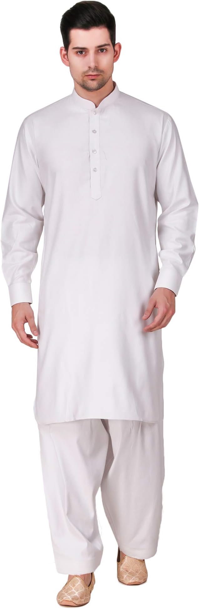 Men's Pakistani Salwar Kameez Ethnic Outfit GR820