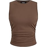 CIDER Summer Women's Round Neck Sleeveless Tank Top