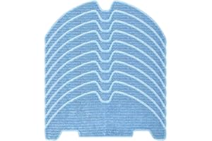 Mop Pads Kit Compatible for Lefant M330 Pro, M310 Ultra, and for OKP L6A Robot Vacuum, Washable Reusable Microfiber Floor Cle