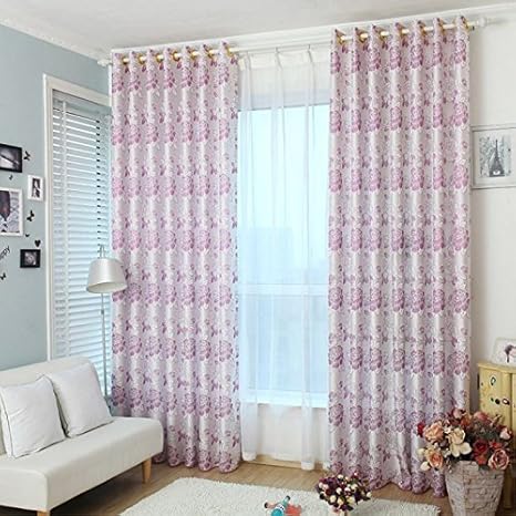 pc 1 35x2 5 m rosa moderna cortinas