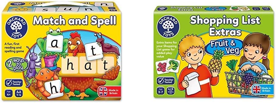 orchard toys match and spell tesco