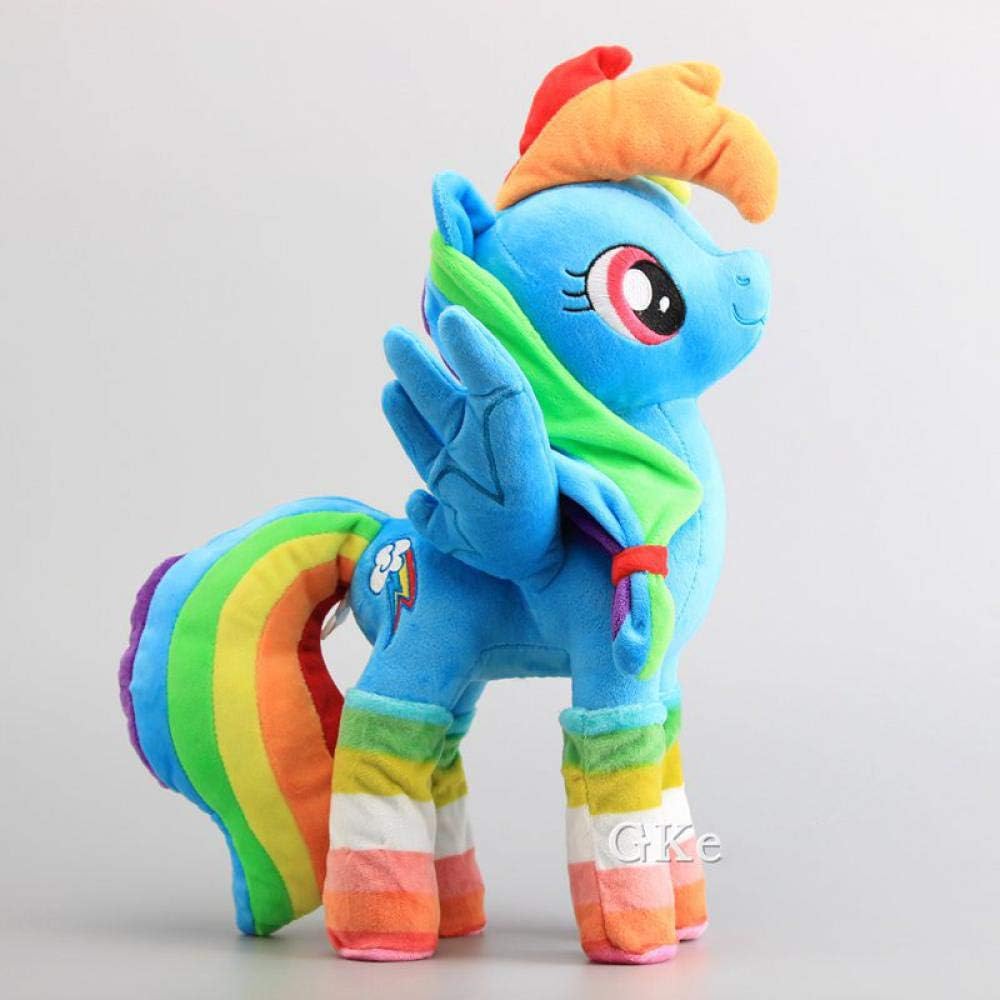 Deluxe 8 Style to Choose Little Horses Nightmare Luna Moon Daring Do Plush Soft Toy Stuffed Dolls Girls Bert Gift 38 cm Rainbow Dash