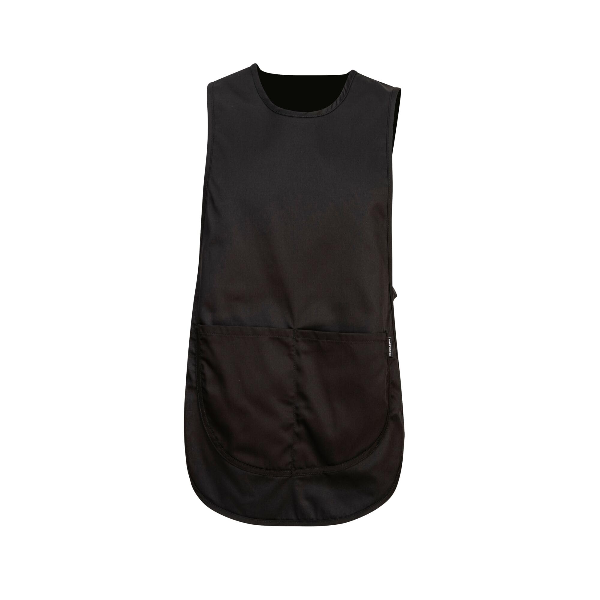 Portwest S843BKRL/XL Tabard with Pocket, Black, L/XL