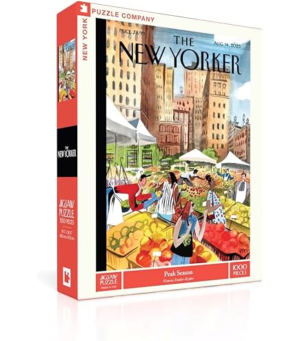 New York Puzzle Company - New Yorker Art Festival - 1000 Piece