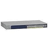 NETGEAR 28-Port PoE Gigabit Ethernet Smart Switch