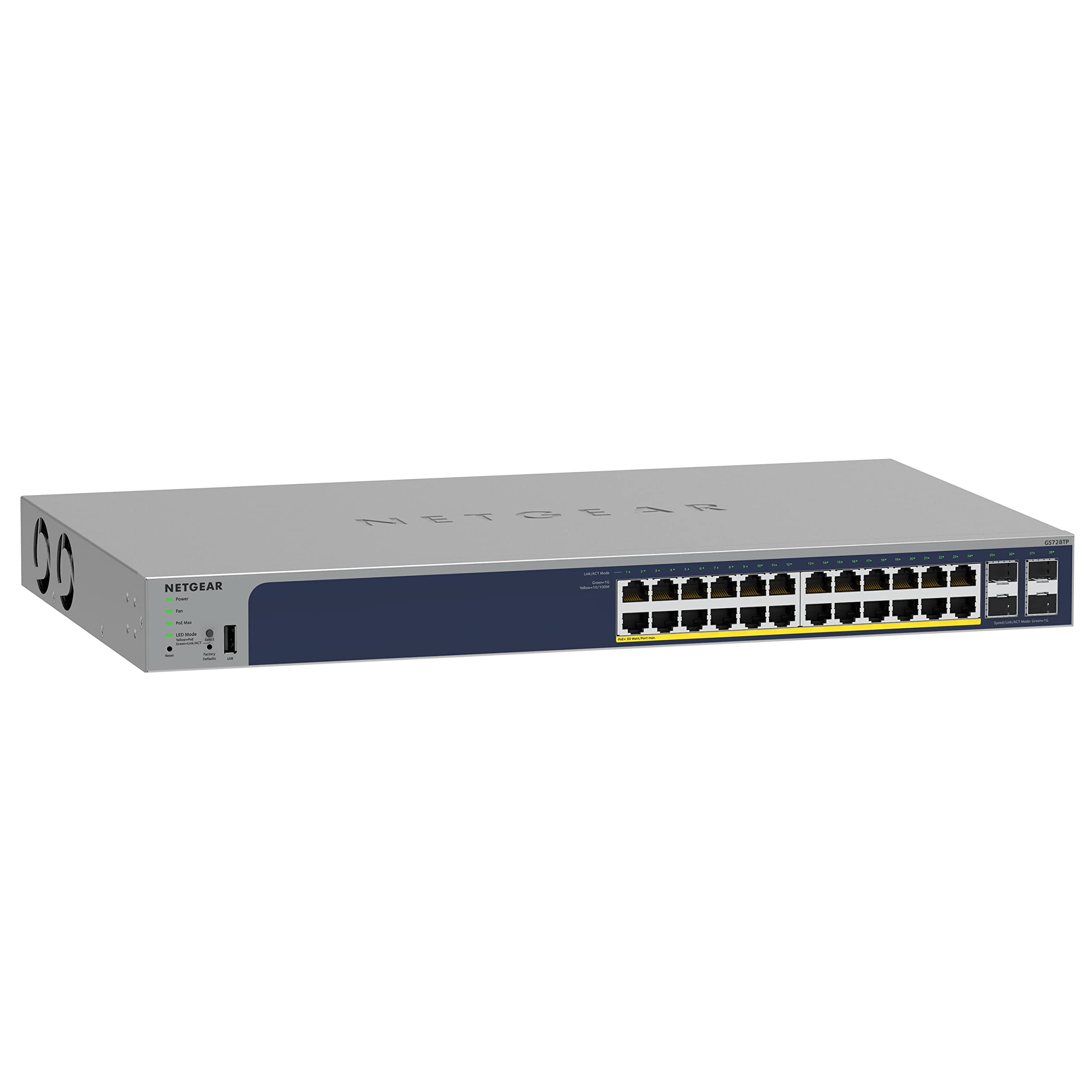 NETGEAR 28-Port PoE Gigabit Ethernet Smart Switch