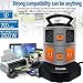 Power Strip Smart 6 Outlet 4 USB Output 6 Feet Cable Socket,Costech Handle Vertical Multiple Surge Overload Protection for Iphone,Samsung, More Electronic Devices