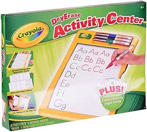 Amazon.com: Crayola Dry Erase Activity Center : Toys & Games