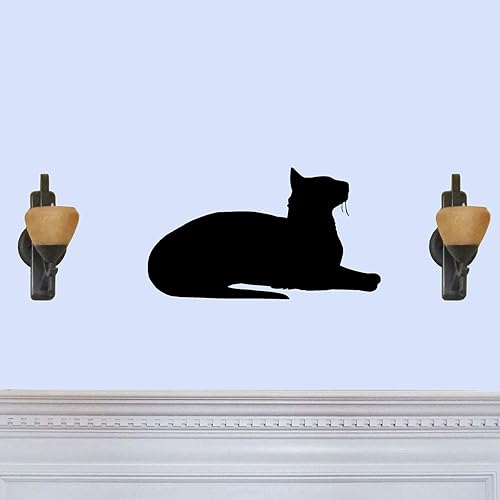 Amazon Com Oriental Shorthair Cat Breed Silhouette Beautiful