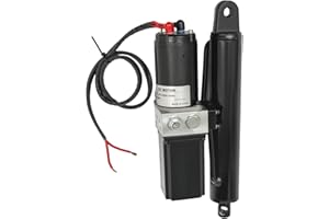 BLISIOUR 12V 8" Heavy Duty Hydraulic Linear Actuator Electric Hydraulic Motor 4409Lbs Compatible with Dump Trailers, Lift Tables, Solar Tracking System, Wheelchair Lift, Tractors, Cleaning Vehicle