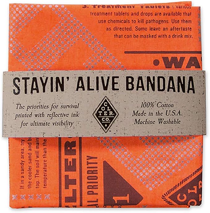 Colter Co. Stayin’ Alive Bandana