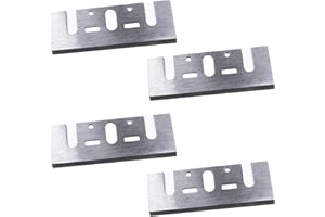 VKQ 4 pcs 3-1/4-Inch Planer Blades 82mm Replacement for Makita KP0800 1900B &DW6655 D26676 DW680 and Most Hand-Held Planer
