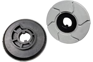 NSI Solutions 3 Inch Resin 60 Grit Turbo Abrasive Pad - Compatible with Angle Grinder