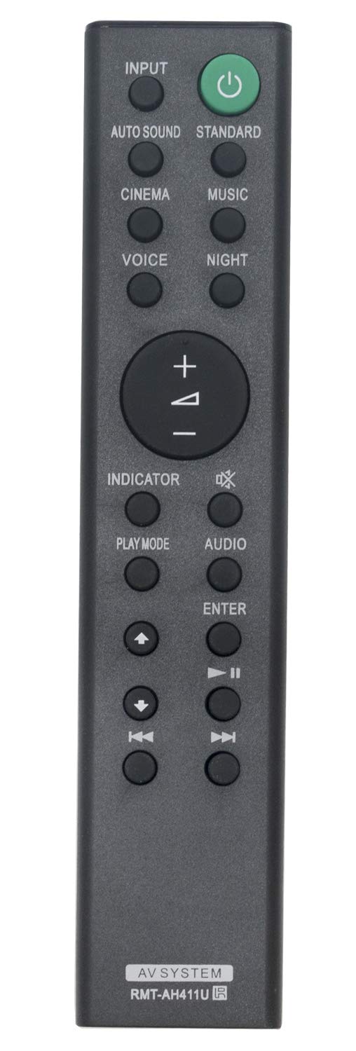 ALLIMITY RMT-AH411U Remote Control Replaced for Sony Soundbar HTS100F HT-S100F HTSF150 HT-SF150 1-493-360-11 149336011