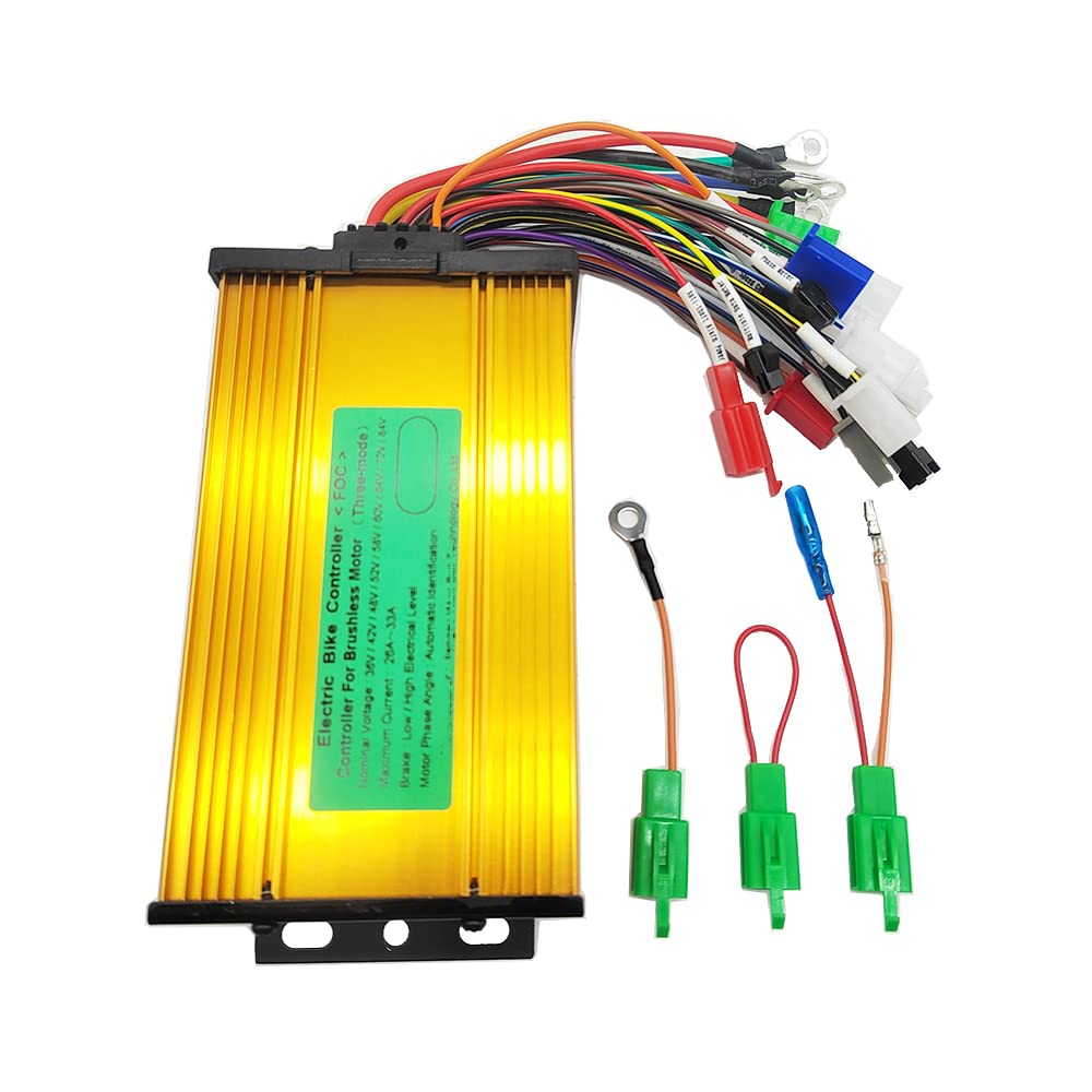 Photo 1 of Electric Bike Scooter Brushless Controller 36V 48V 60V 72V 26-33A 500W-800W Sine Wave