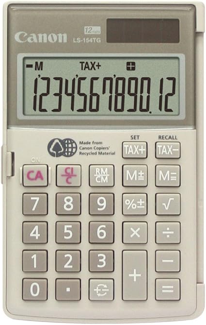Canon calculator ls-154tg handheld Green 1075b004AA (013803111101)