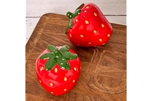 Strawberry Fields Decorative Salt and Pepper Shakers