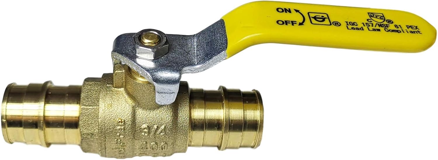 Ricambi Idraulici XFITTING Valvola A Sfera Per Tubi Pex-A XFITTING - 3/4" X 3/4", Per Espansione, Standard F1960 Hex Collectibles - Foto 2