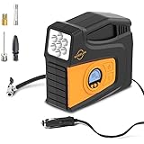 Wheelor TILD1602-SK 2021 Upgrade Portable Digital Air Compressor Tire Inflator Auto Pump for Car Bicycle Motorcycle Basketbal