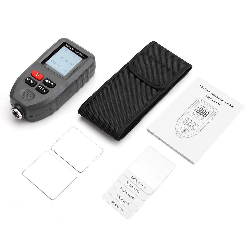 Portable Thickness Gauge, TC-100 Digital Coating Car Thickness Tester Measuring Tool for Car Automotive Paint