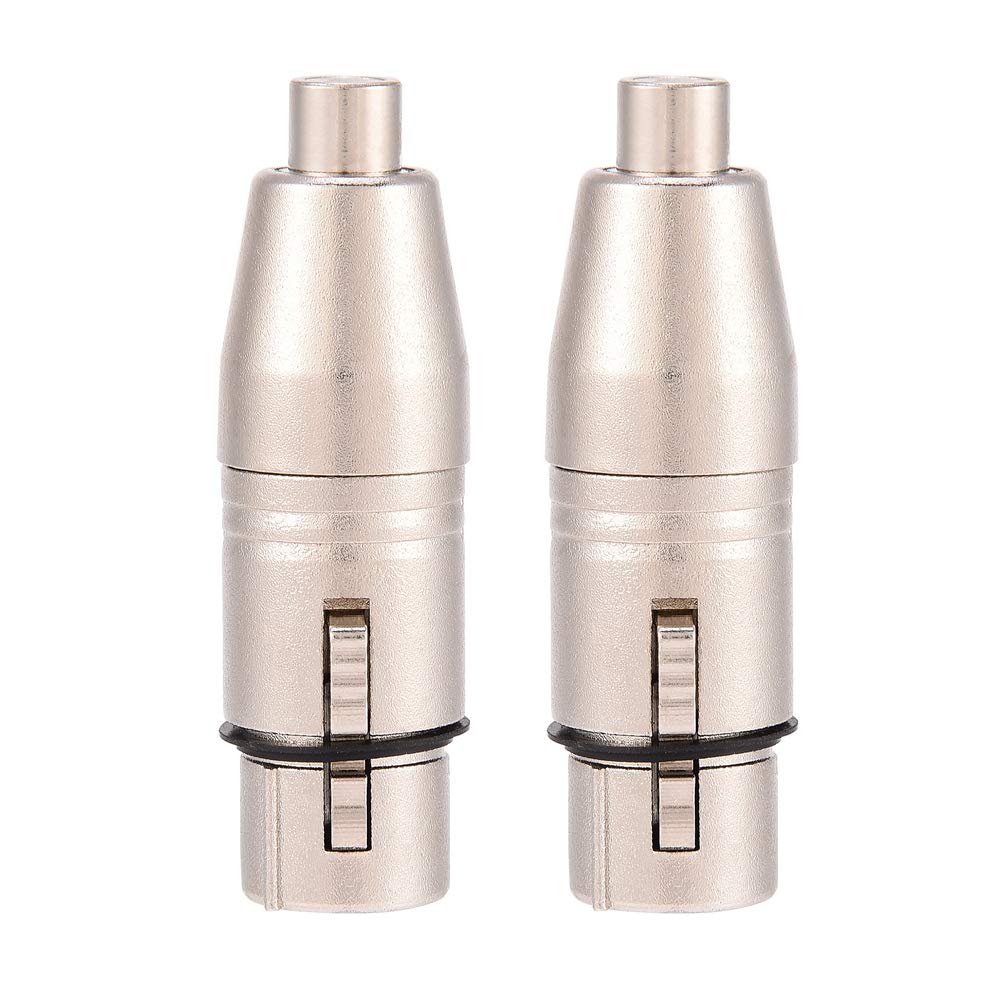 BONKZEBU Professional Wear and Pressure Resistant XLR Audio Adapter with High Conductivity for Microphones, Guitars and Musicians