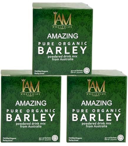 Amazon.com : Pure Barley Powdered Drink Mix Organic Barley Green