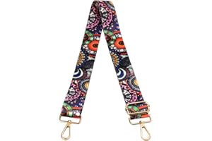 ZANQANO Crossbody Strap for Purses Replacement Adjustable Guitar Multicolor Style Handbag Straps