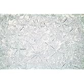 The Beadery - 18mm Sunburst Beads, Crystal - 270 Pieces - 950V006