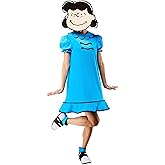 Rubies womens Peanuts Lucy Costume Dress and Foam Mask