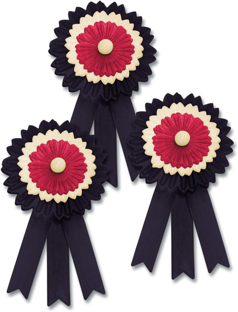 Jenni Bowlin Studio Blue Ribbon Adhesive Embellishments: Classic