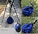 Economy Sand Bag Anchor Bags (with Handles) - Weights for Dog Agility Tunnels, Soccer Goals, Tents, Canopies, Photography, Production Events, Mic Stands and Other Equipment - 4 Bag Set