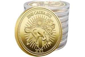 WRFLC John Wick Continental Coin – 40MM Metal Souvenir, Gold-Plated Movie Prop Collectible