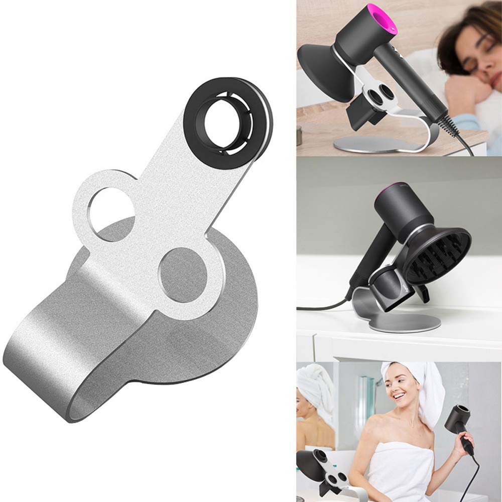 現金特価 Sannysis The 1pcメタルスタンドブラケットホルダー Dyson Supersonic ヘアドライヤー収納用 B07ks1xjgh 最安