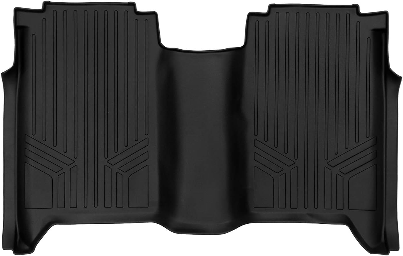 MAXLINER Floor Mats 2nd Row Liner Black for 20042015