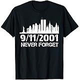 Amazon.com: 9/11 memorial t-shirt (twin-towers) : Clothing, Shoes & Jewelry