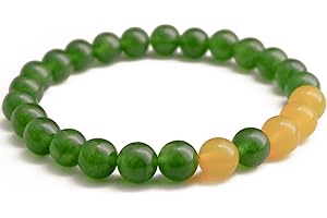 SUPBOMM Football Collection Beaded Bracelet, Natural Stone Bracelets, Handmade Gifts for Men Women