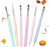 beetles Gel Polish Nail Art Brushes Set Gel Extension Builder Liner Dotting Pen view 8