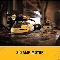 DEWALT Orbital Sander Kit, 5 inch, 3
