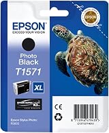 Epson T1571 Photo Black Ink Cartridge Genuine