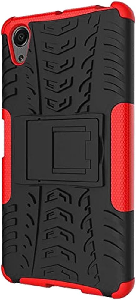 IVSO Asus Zenfone 3 Laser ZC551KL Case Hybrid KickStand Case for Asus Zenfone 3 Laser ZC551KL Smartphone (Red)