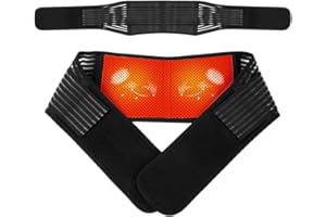 Heated Back Support Belt, Self Heating Lower Back Support Belt for Men & Women, Magnetic Therapy Lumbar Support Belt, Ideal f