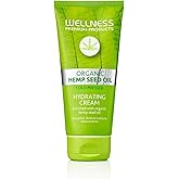 Wellness Premium Products Intensive Hydrating Cream | Hemp-Infused Hair Styler & Moisturizer for All Hair Types | Tames Frizz, Adds Shine & Strength | Vegan & Paraben-Free, 180ml