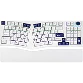 MechLands Feker Alice98 Ergonomic 98 Keys Custom Mechanical Keyboard, VIA Programmable, USB-C Wired Gaming Keyboard, Hot Swap